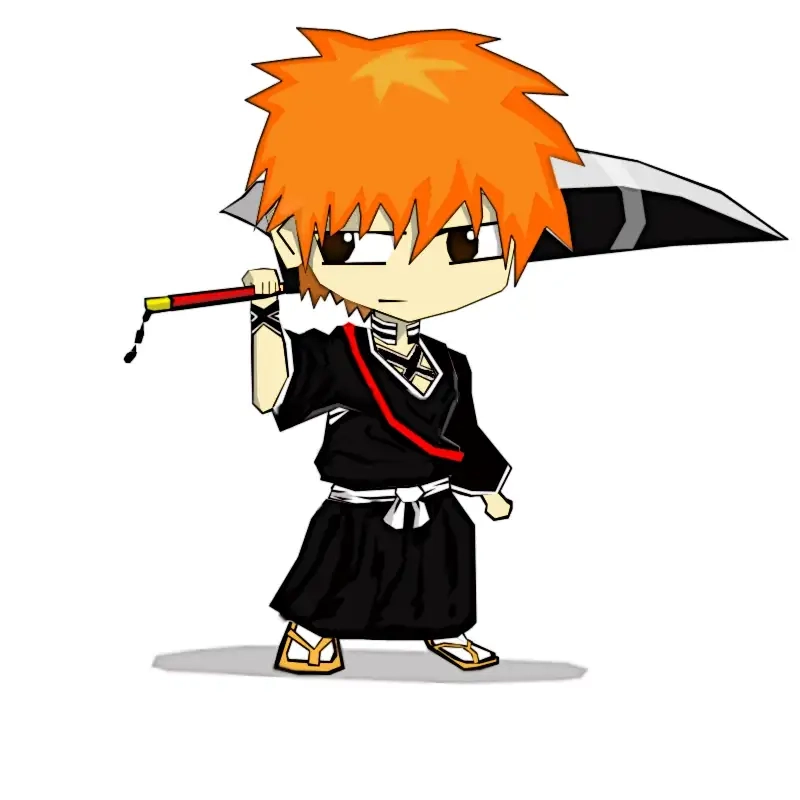 Chiêm ngưỡng Ảnh Ichigo Kurosaki chibi ấn tượng