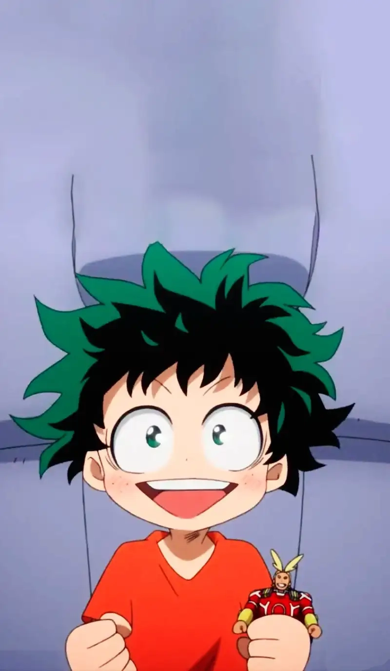 Tải chibi Izuku Midoriya vector sắc nét, đẹp mắt