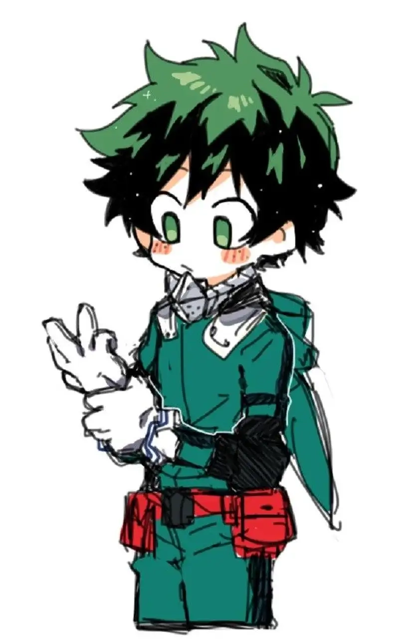Khám phá ảnh chibi Izuku Midoriya dễ thương