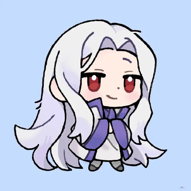 Fanart chibi Jushiro Ukitake chất lượng cao