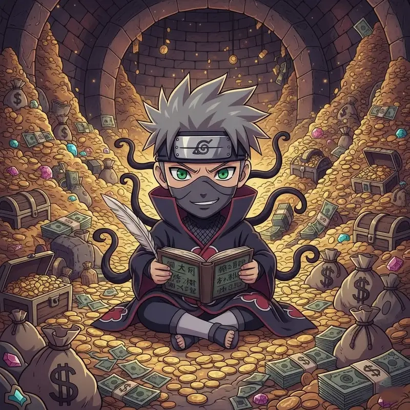 Học cách vẽ chibi Kakuzu Naruto đẹp mắt