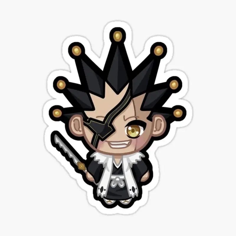 Thưởng thức fanart chibi Kenpachi Zaraki do cộng đồng fan Bleach sáng tạo