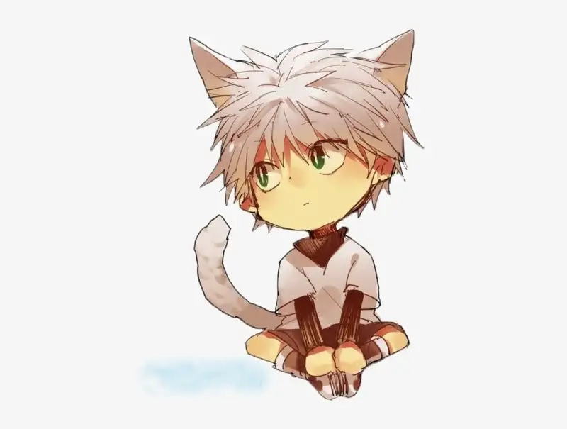 Tận hưởng Killua Zoldyck chibi đáng yêu sống động