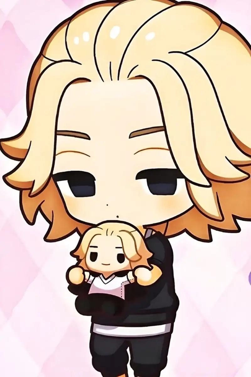 Ảnh chibi Manjiro Sano đáng yêu là như thế nào