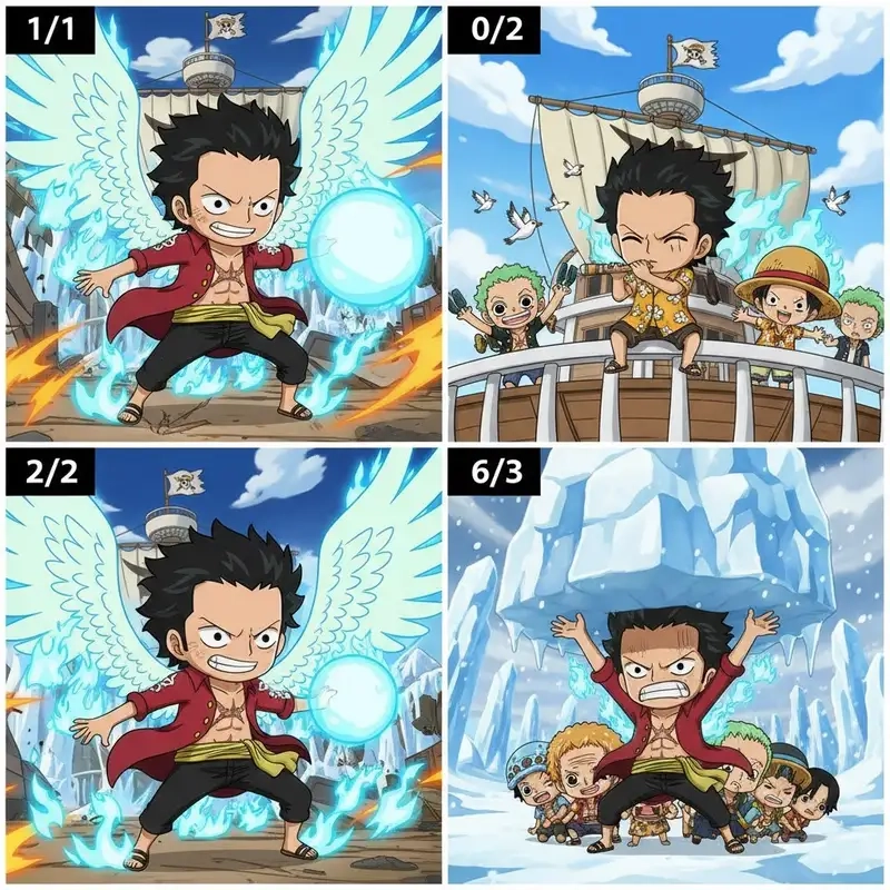 Chiêm ngưỡng Marco One Piece chibi cực ngầu