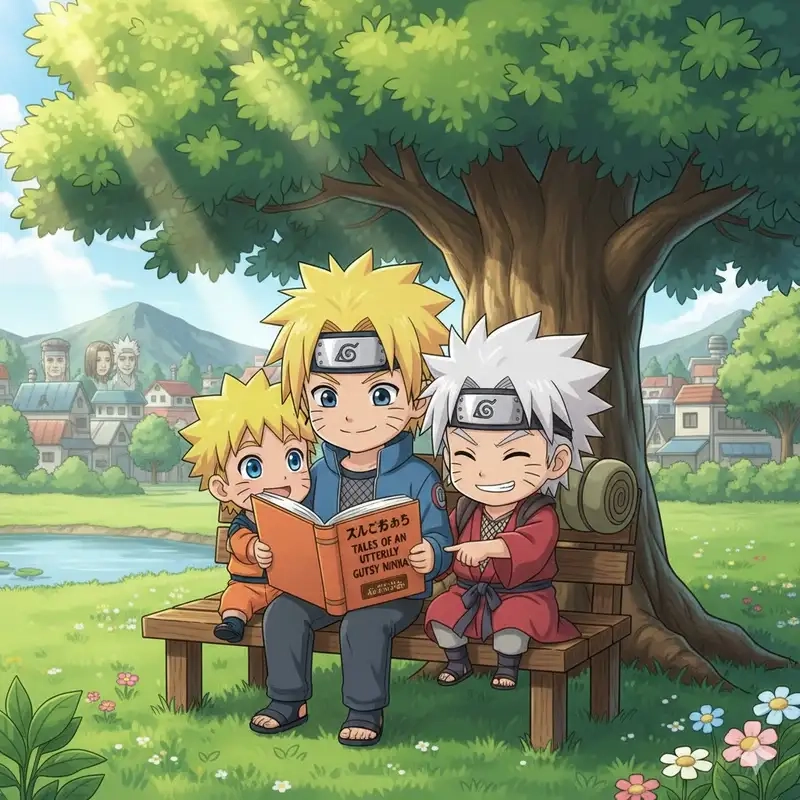 Tận hưởng nét dễ thương của Minato Namikaze chibi