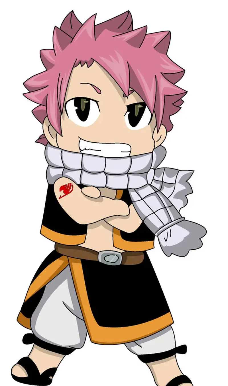 Natsu Dragneel chibi đáng yêu như thế nào
