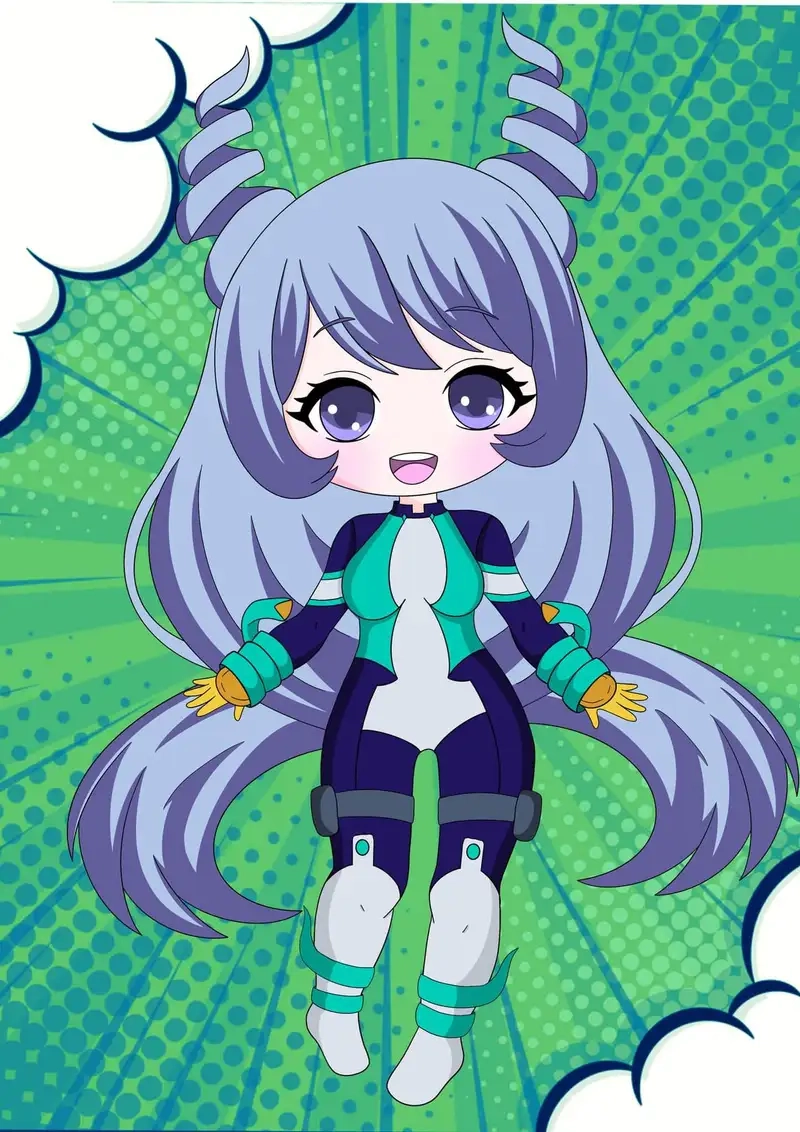 Sức hút của ảnh Nejire Hado chibi là gì