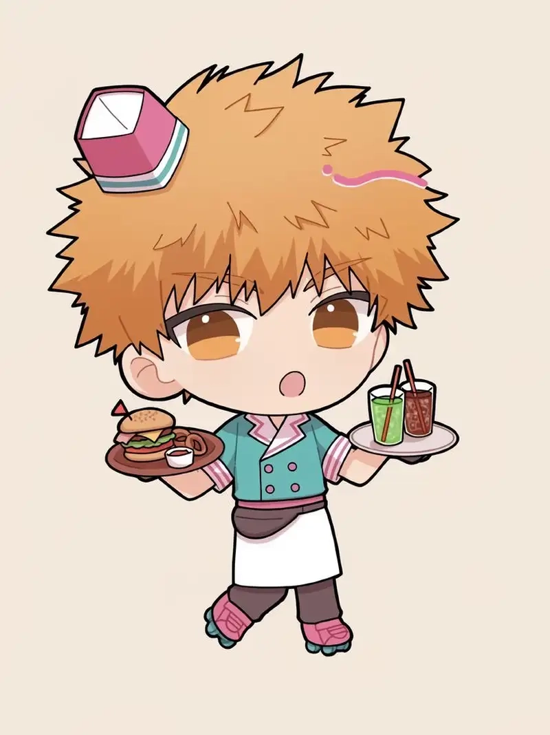 Kunigami Rensuke chibi PNG tải về nhanh chóng
