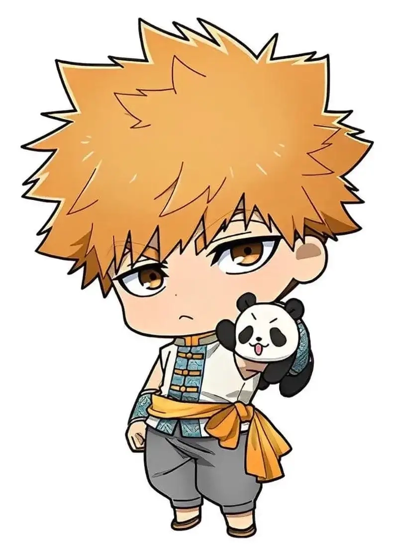 Kunigami Rensuke chibi fanart phong cách anime