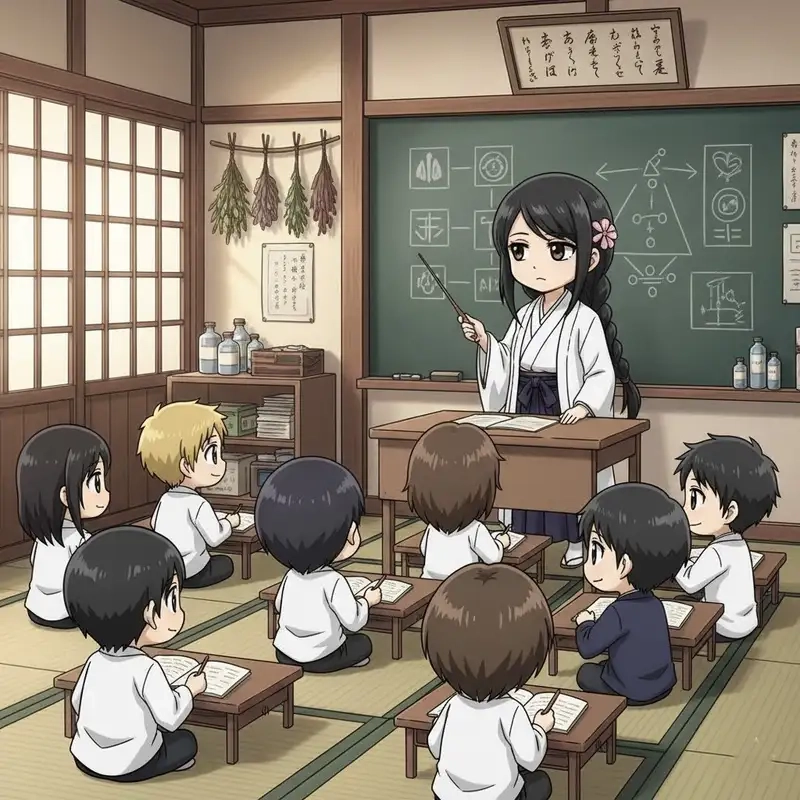 Khám phá biểu cảm chibi Unohana Retsu dễ thương