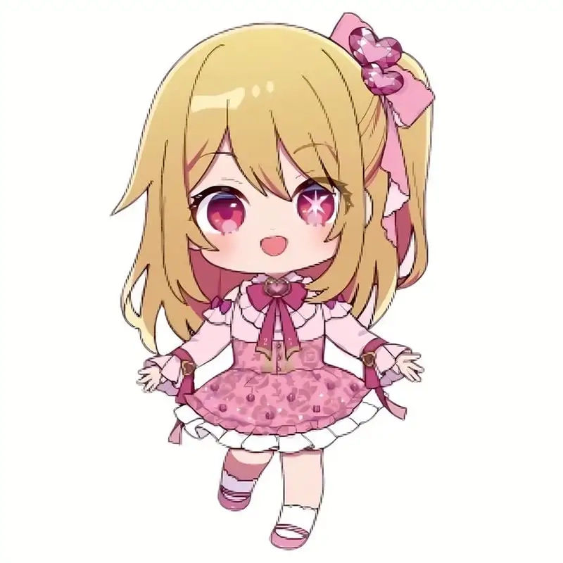 Ngắm Ruby Hoshino hình vẽ chibi độc đáo