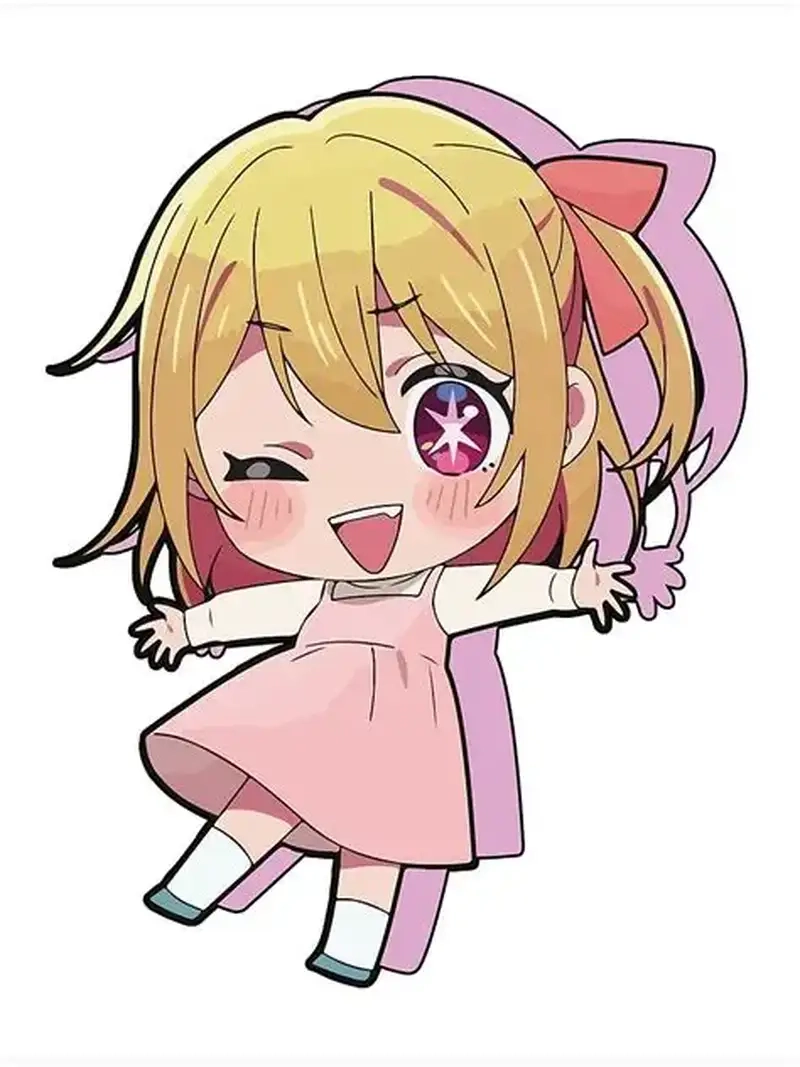 Sử dụng Ruby Hoshino chibi icon cho mạng xã hội