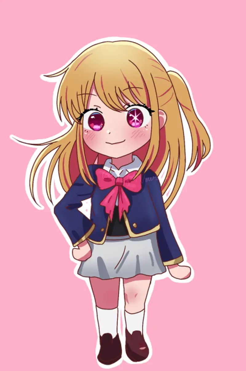 Chiêm ngưỡng Ruby Hoshino chibi cute đáng yêu