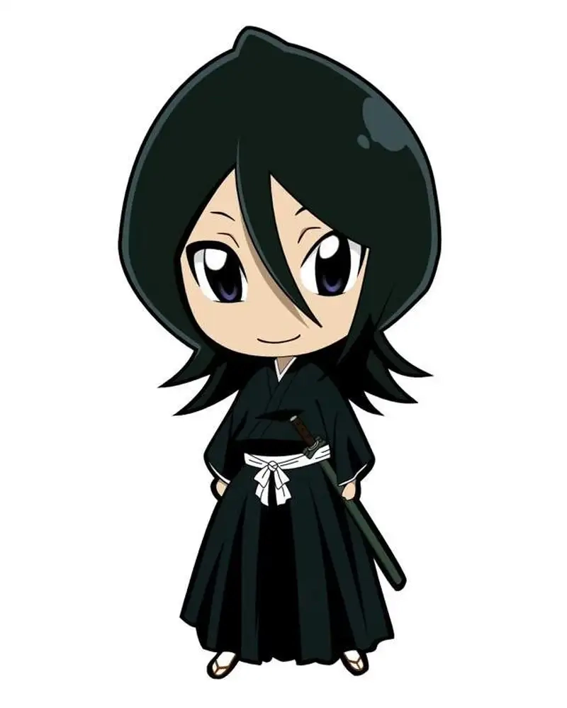 Hình ảnh chibi Rukia Kuchiki dễ thương tuyệt vời