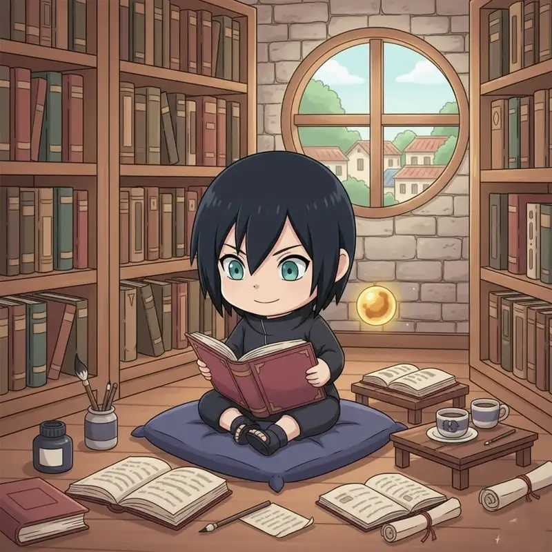 Thưởng thức Sai Naruto chibi dễ thương đáng yêu