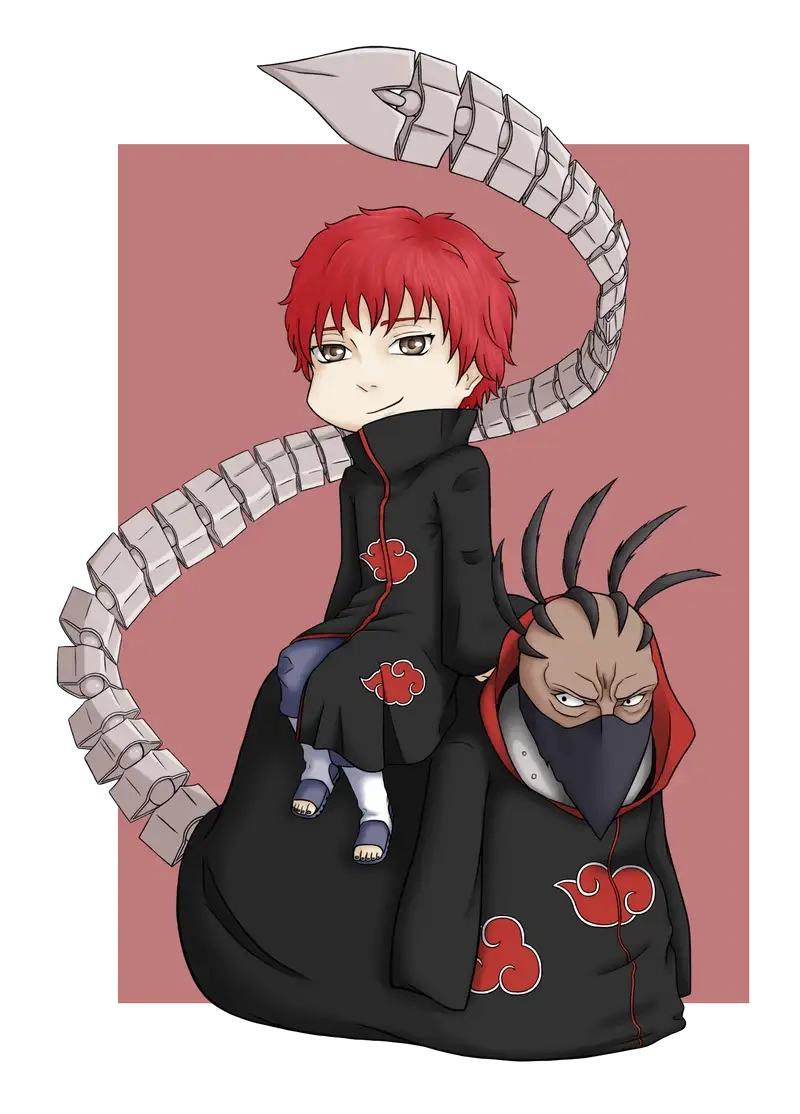 Ảnh chibi Sasori là như thế nào siêu đáng yêu