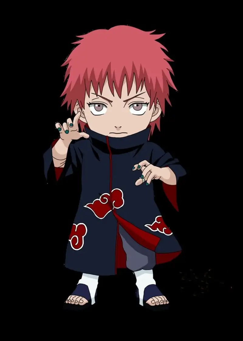 Ngắm Sasori chibi fanart sáng tạo