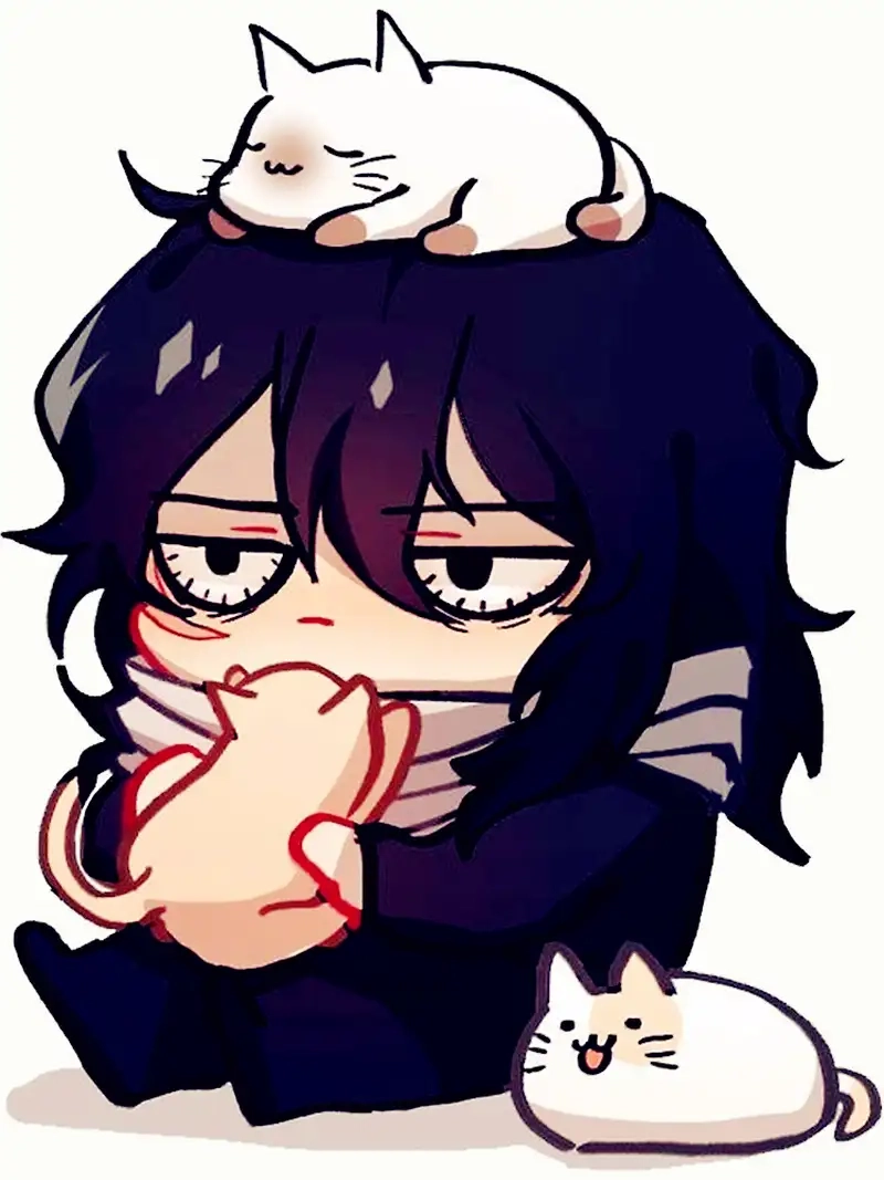 Ảnh chibi Shota Aizawa chibi Aizawa Shōta ngầu