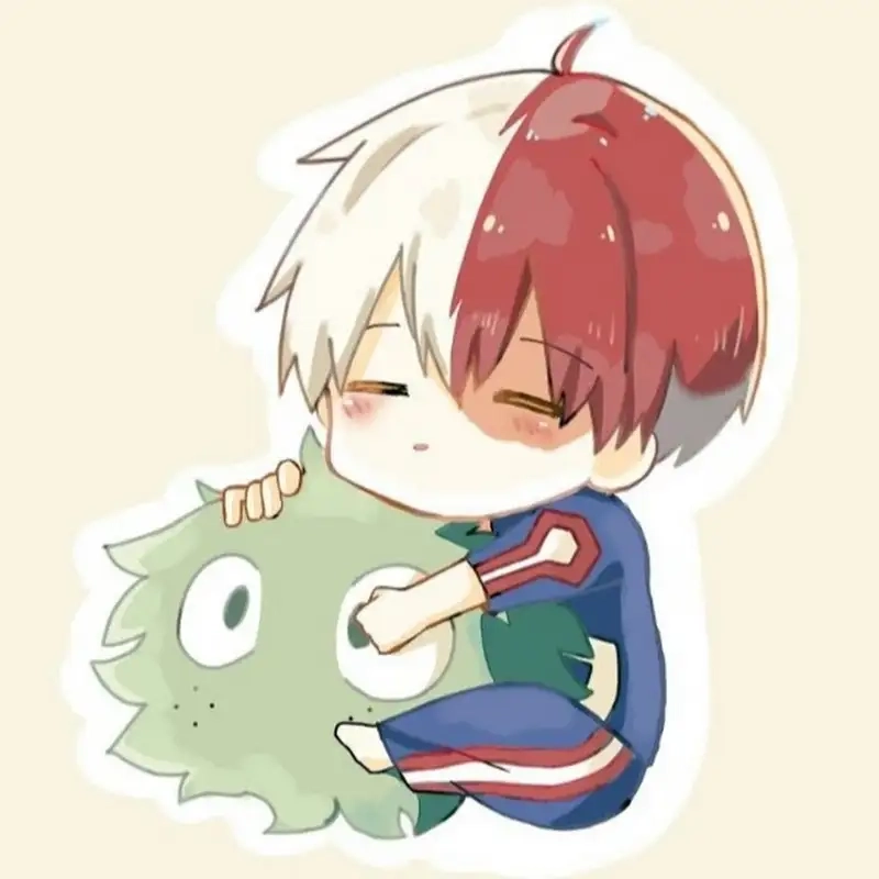 Chiêm ngưỡng Hình ảnh Shoto Todoroki chibi độc đáo