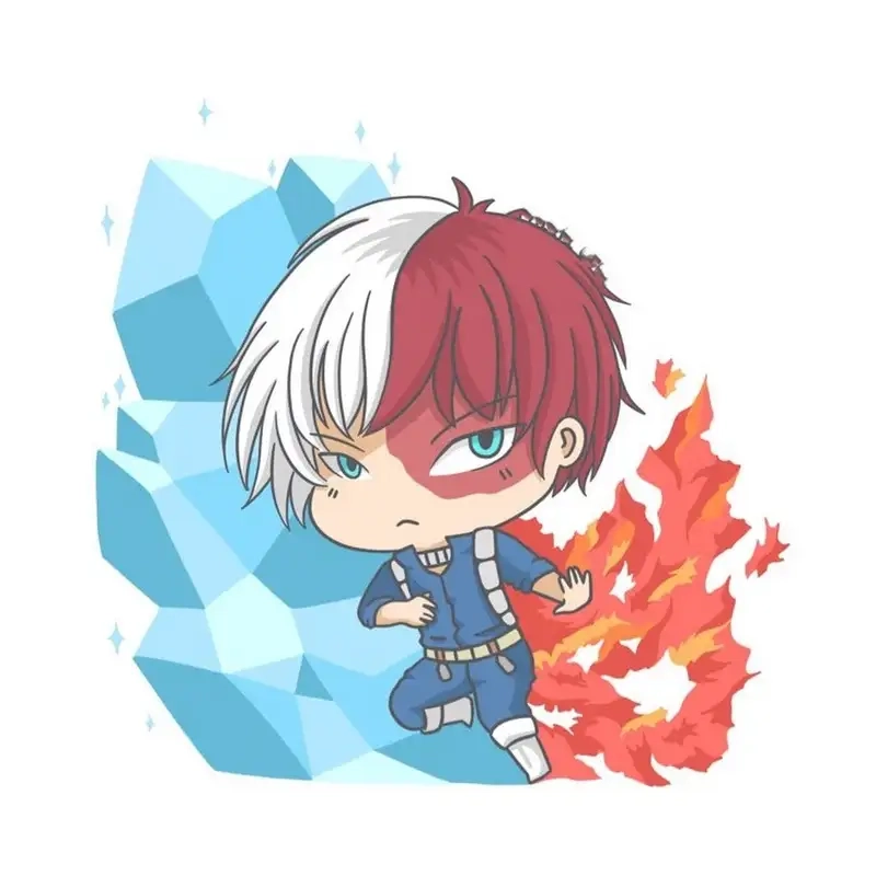 Thưởng thức Ảnh chibi Shoto Todoroki siêu dễ thương