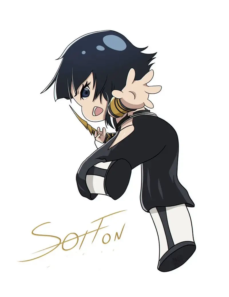 Tận hưởng hình đẹp của ảnh chibi Soi Fon chất lượng cao
