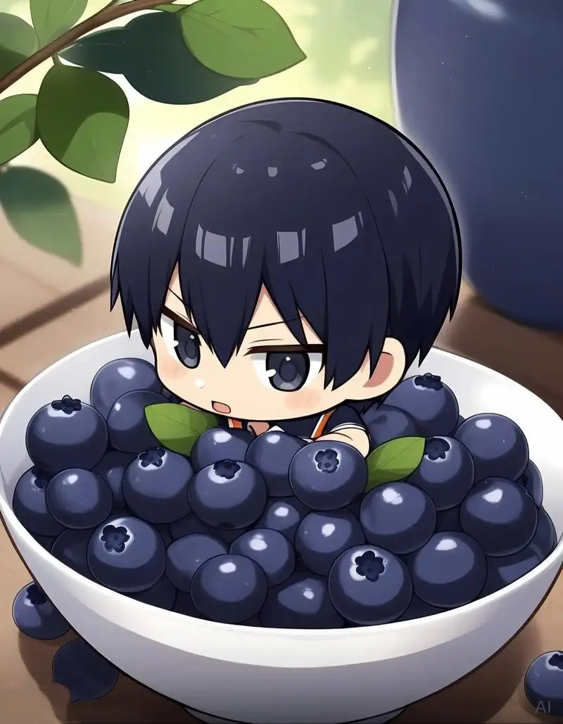 Ngắm chibi Kageyama Tobio anime đẹp chuẩn nhân vật