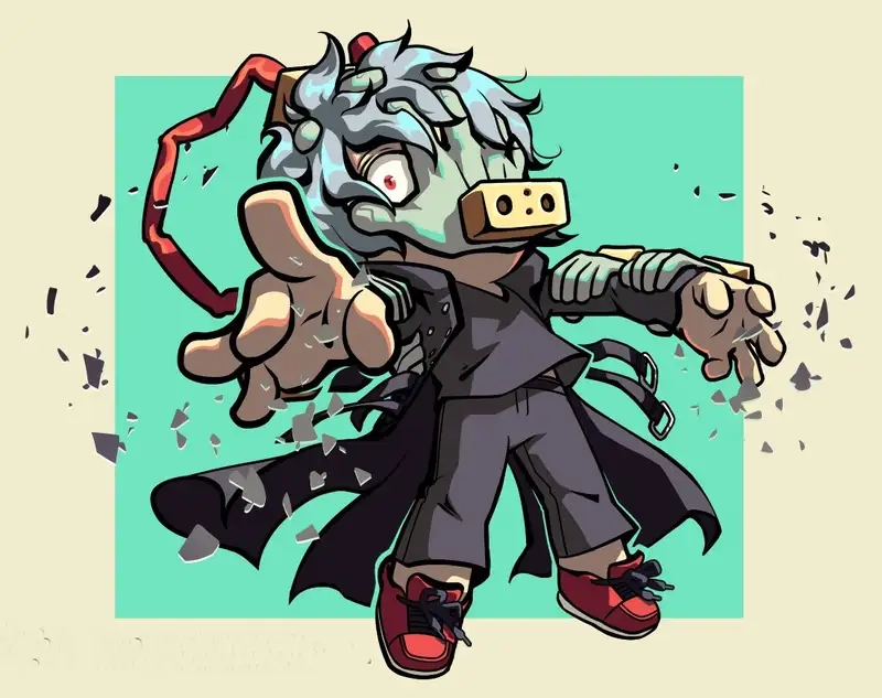 Tomura Shigaraki chibi siêu đáng yêu và nổi bật