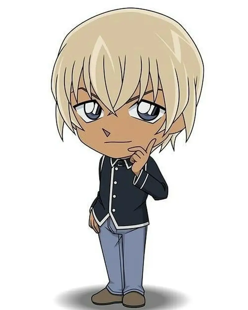 Khám phá Tooru Amuro chibi anime phong cách độc đáo