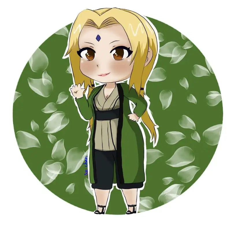 Chiêm ngưỡng Tsunade chibi đáng yêu cực xinh