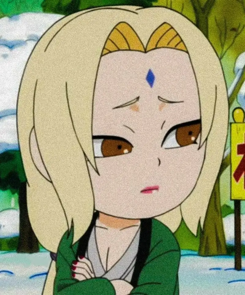 Ngắm Tsunade chibi hoạt hình sống động dễ thương