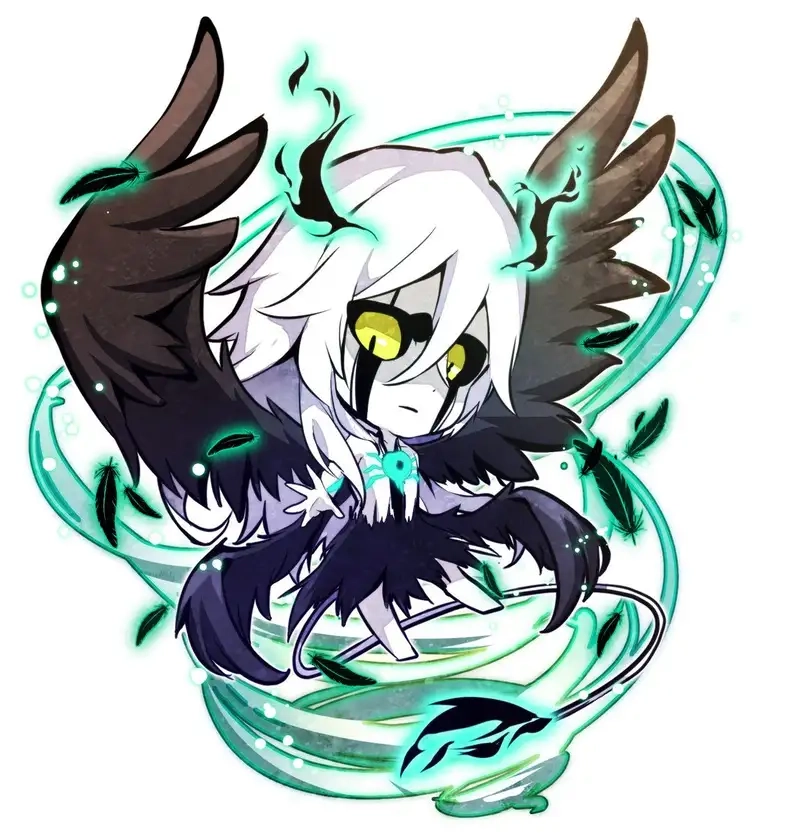 Trang trí màn hình bằng wallpaper chibi Ulquiorra Cifer