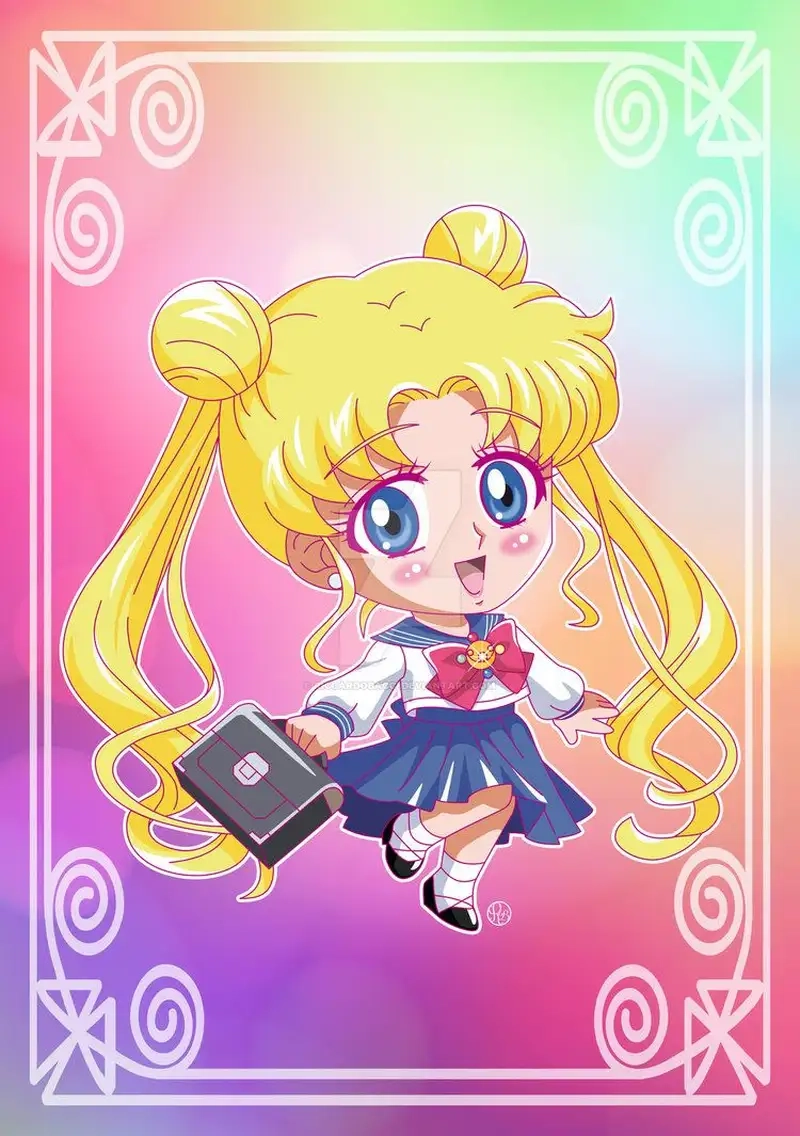 Ảnh chibi Usagi Tsukino như thế nào