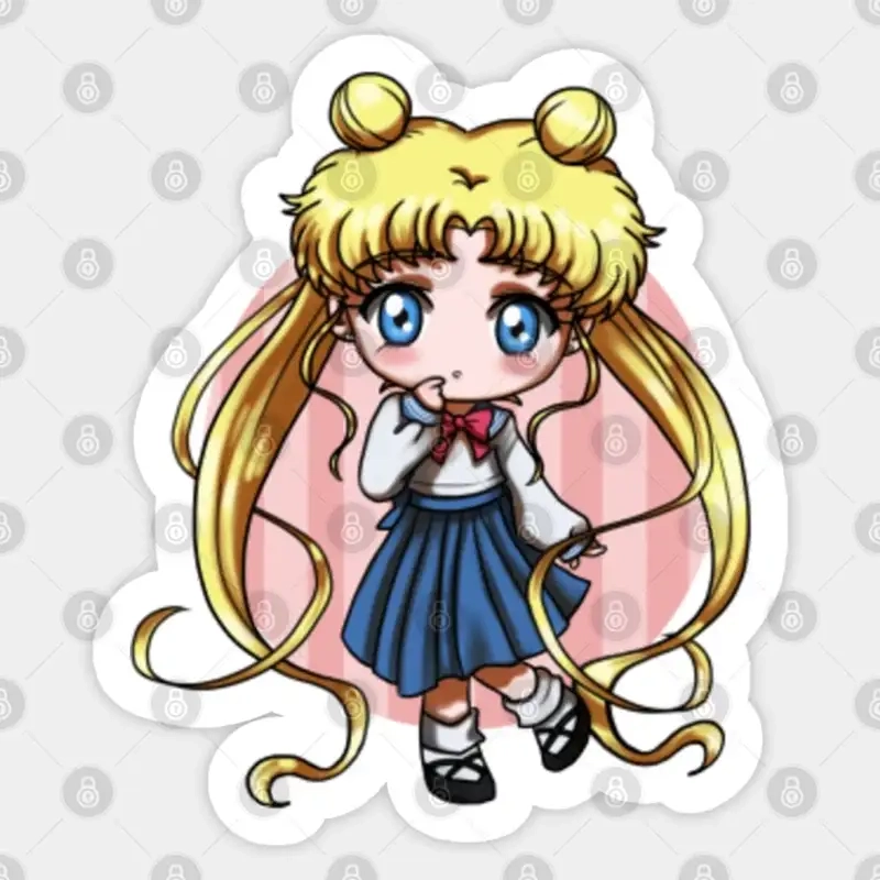 Tuyển chọn fanart chibi Usagi Tsukino tinh tế