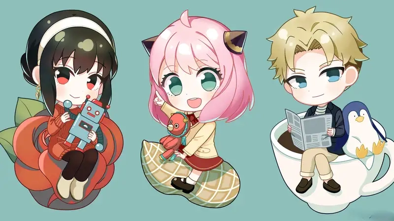 Ảnh chibi Yor Forger dễ thương là như thế nào