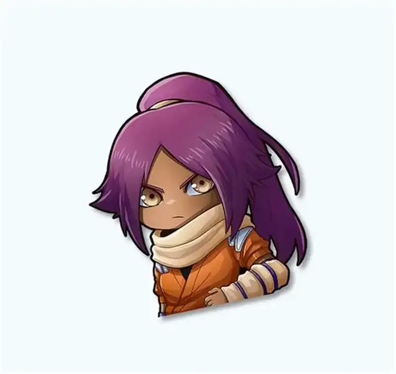 Tận hưởng hình chibi Yoruichi Bleach vui nhộn