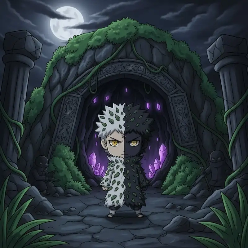 Xem Zetsu chibi phong cách anime siêu ngầu