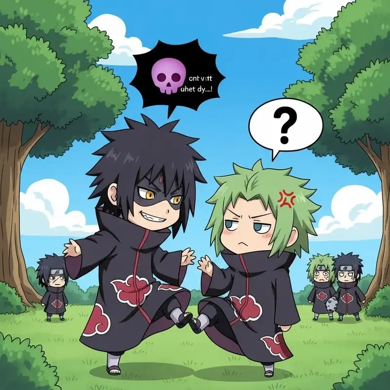 Tải Zetsu chibi Akatsuki PNG chất lượng cao