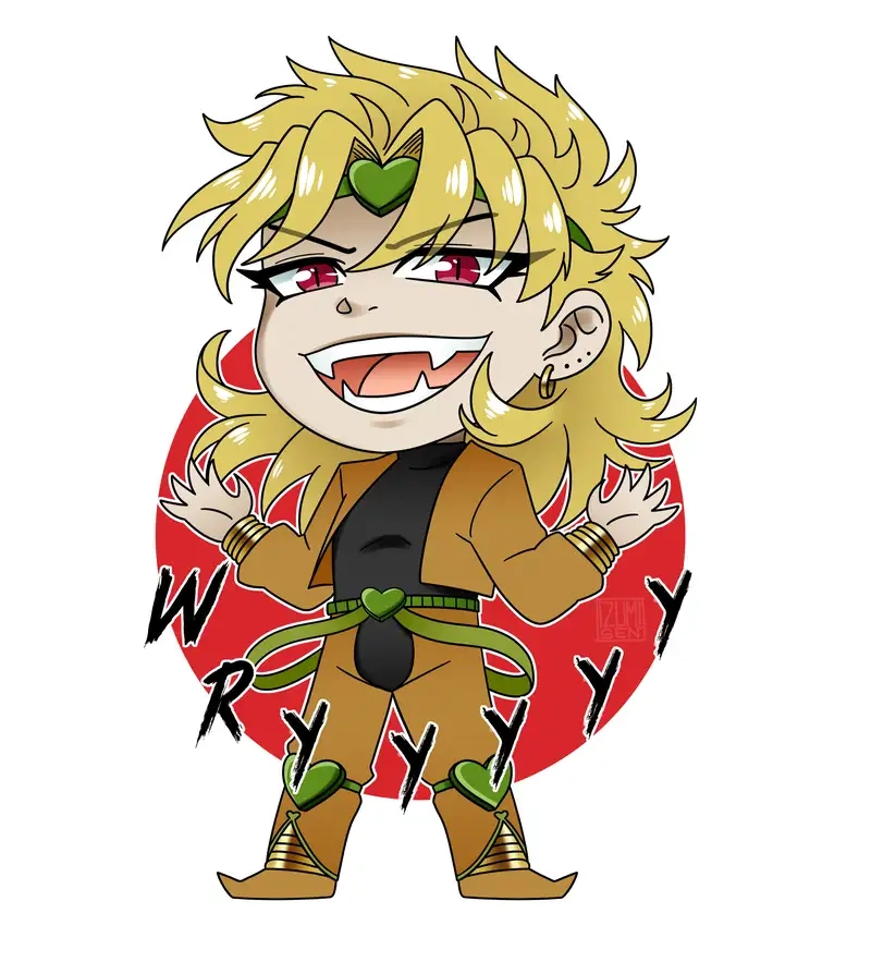Ảnh chibi Dio Brando là như thế nào độc đáo nhất