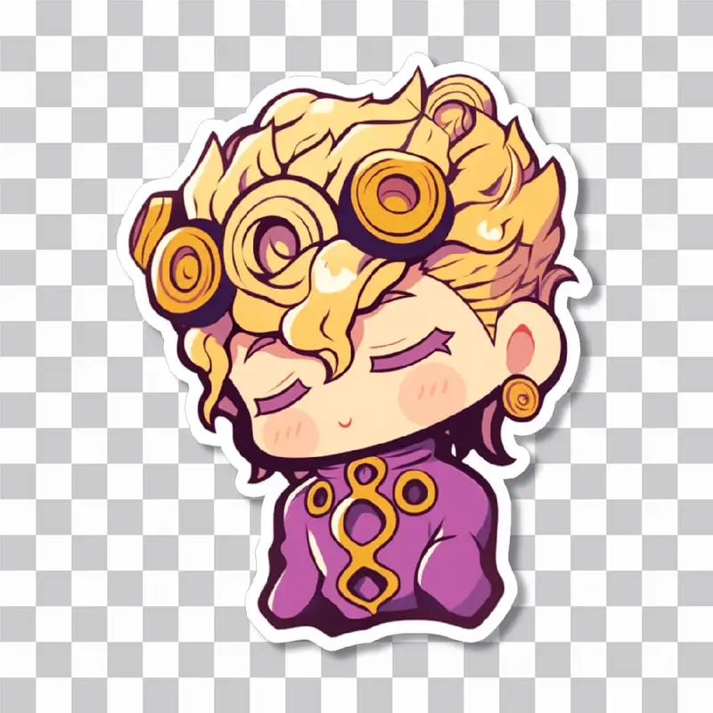 Thưởng thức chibi JoJo Giorno Giovanna dễ thương