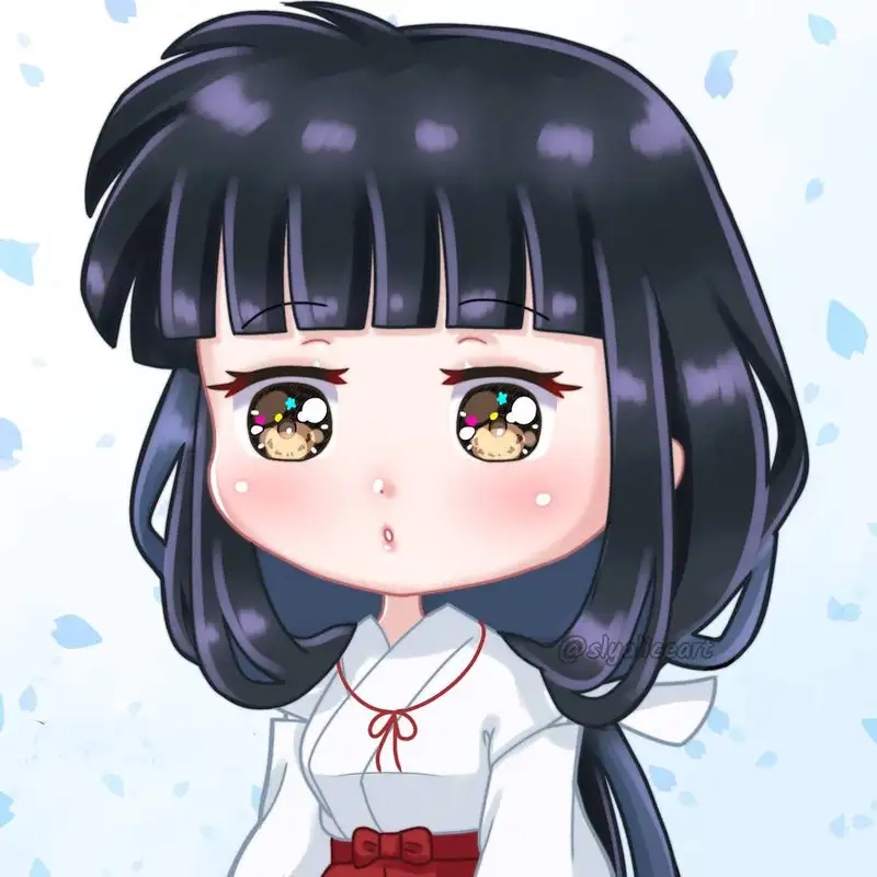 Chiêm ngưỡng biểu cảm đáng yêu kikyo inuyasha chibi