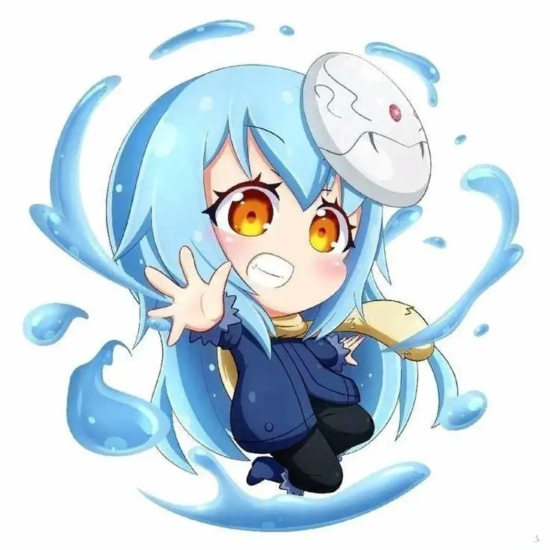 Thay avatar mới với avatar Rimuru chibi dễ thương