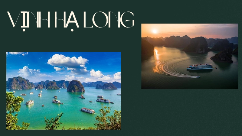 Du thuyền tham quan vịnh hạ long di sản thiên nhiên thế giới