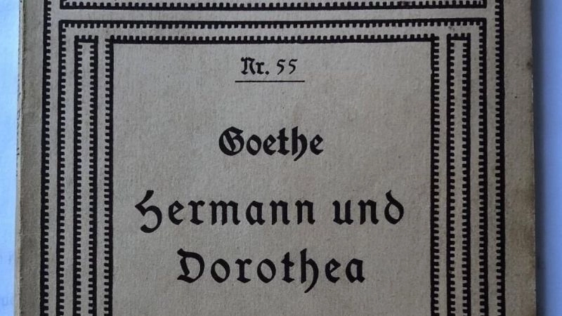 Sử thi Hermann và Dorothea tôn vinh vẻ đẹp tâm hồn Đức