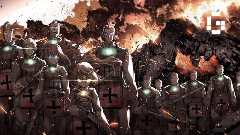 Saga of Tanya the Evil ánh mắt lạnh gáy của quỷ nhỏ