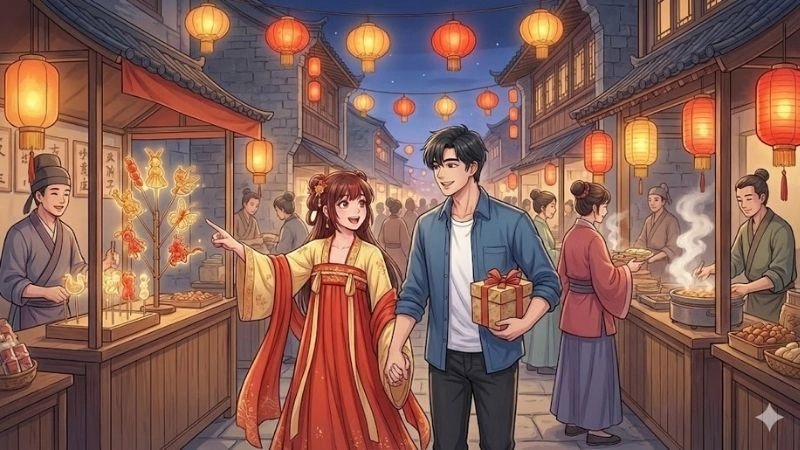 Thuần tình nha đầu Hỏa Lạt Lạt ánh mắt trao nhau thật ấm áp