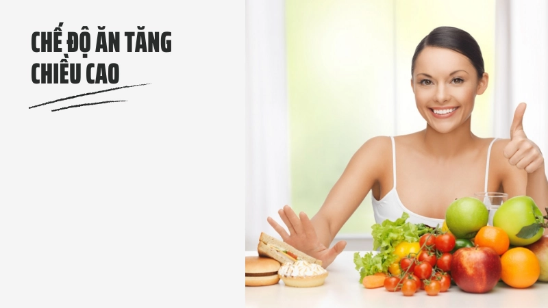 Thực đơn tăng chiều cao cấp tốc cho tuổi dậy thì