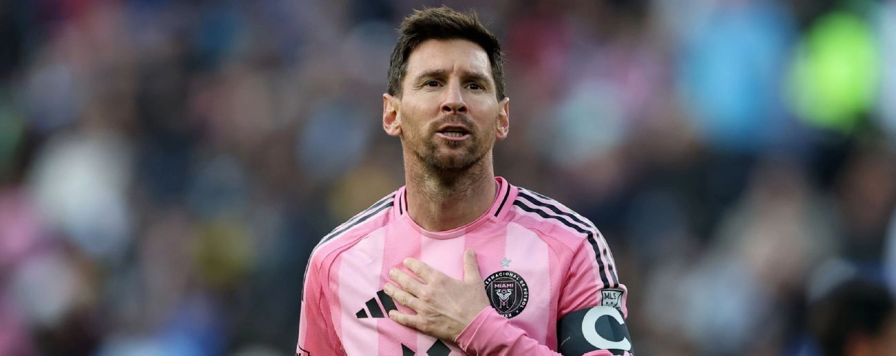 Lionel Messi trong trận đấu Inter Miami CF